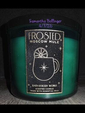 Bath & Body Works 3-Wick Candle Frosted Moscow Mule